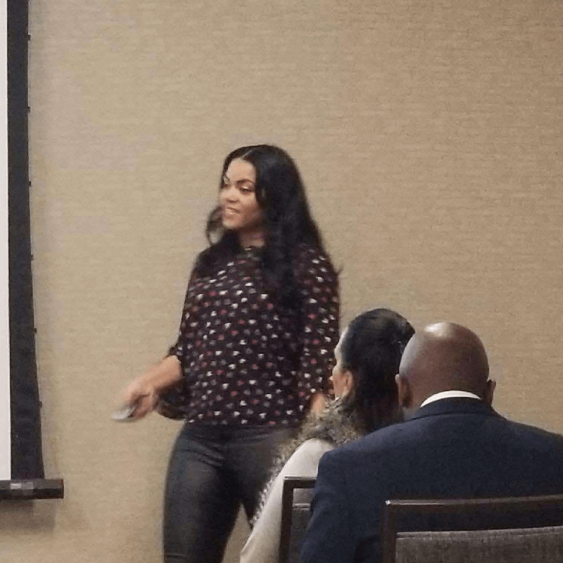 chanell presenting